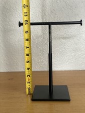 Hand Towel Holder, SUS304 Stainless Steel Hand Towel Stand T-Shaped Matte Black