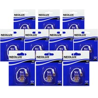 10X Neolux H3 55W Pk22S 12V Blister Birne