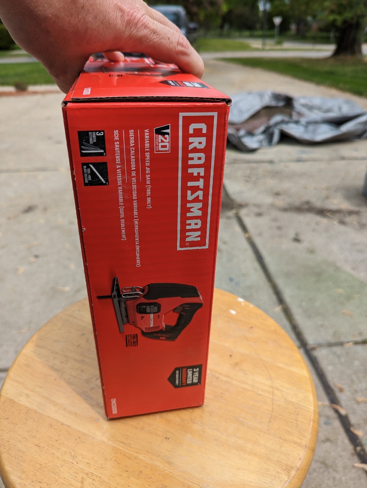 New CRAFTSMAN V20 20V Max Variable Speed Keyless Cordless Jigsaw Tool Only