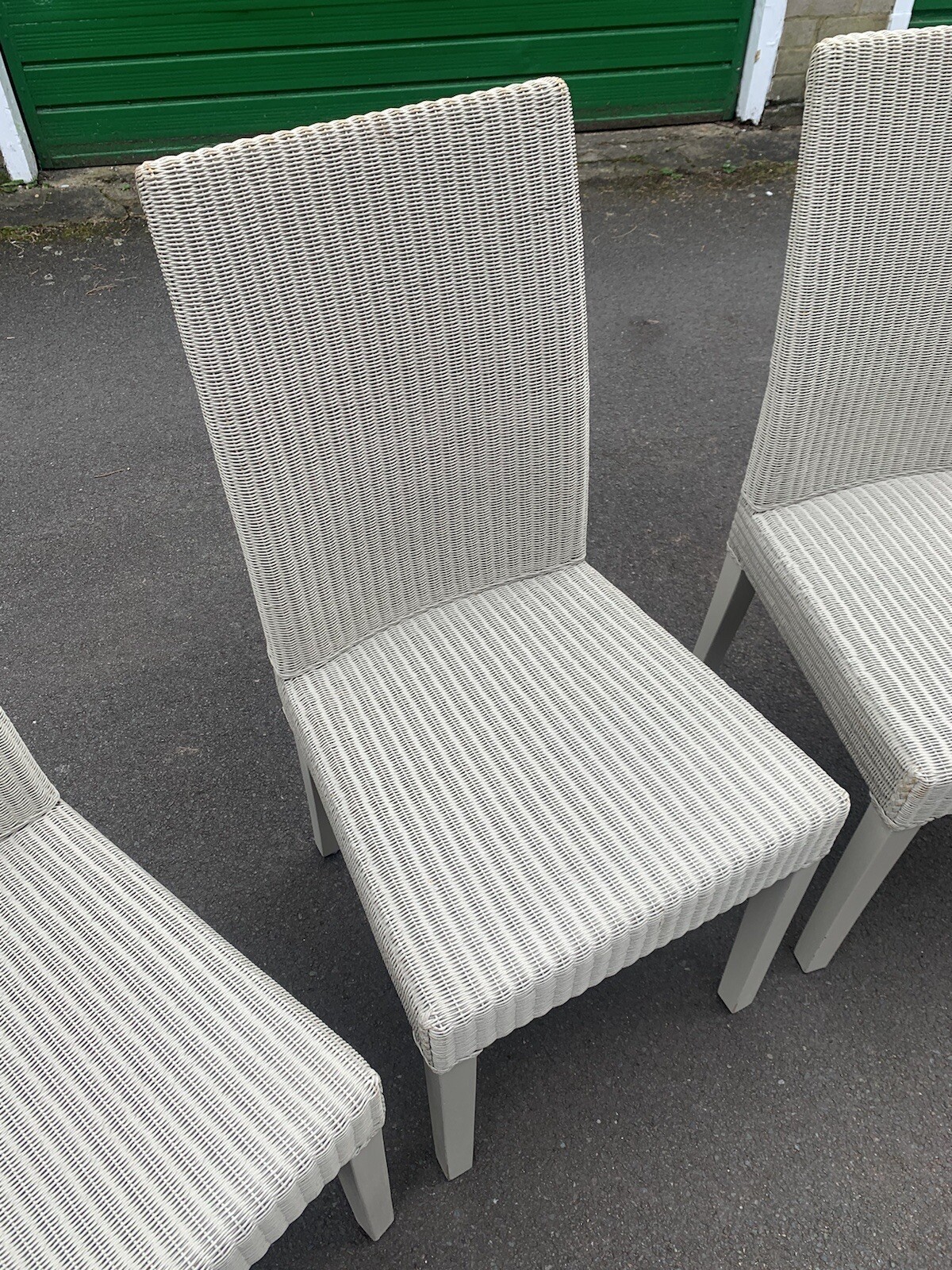 Neptune Montague Lloyd Loom Style Kitchen Dining Room Chairs (X4) RRP£