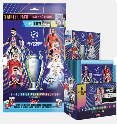 EVADO MANCOLISTA TOPPS UEFA CHAMPIONS LEAGUE 2024-25 FIGURES AT €0.25 CAD NEW