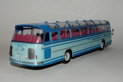 AUTOCAR AUTOBUS BUS Setra S14 PAMPELUNE Espagne 1/43 Neuf en boite A8 - Imagen 3 de 3