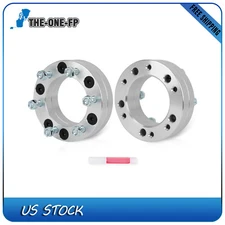 2 X 5x5 to 6x5.5 2" Wheel Adapters Fits Dodge Ram 1500 Ford F-150 E-150 CJ5 CJ6