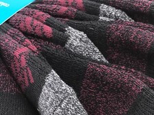 Men's COLUMBIA Bold Colors 25 COTTON Crew Socks - 4 Pack - 36 MSRP