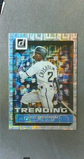 2022 Donruss Trending Vector #3 Jazz Chisholm Marlins