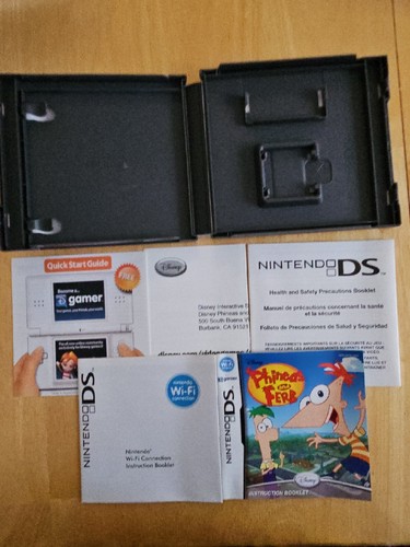 Phineas and Ferb Case/Manual (Nintendo DS, 2009) - Picture 3 of 3