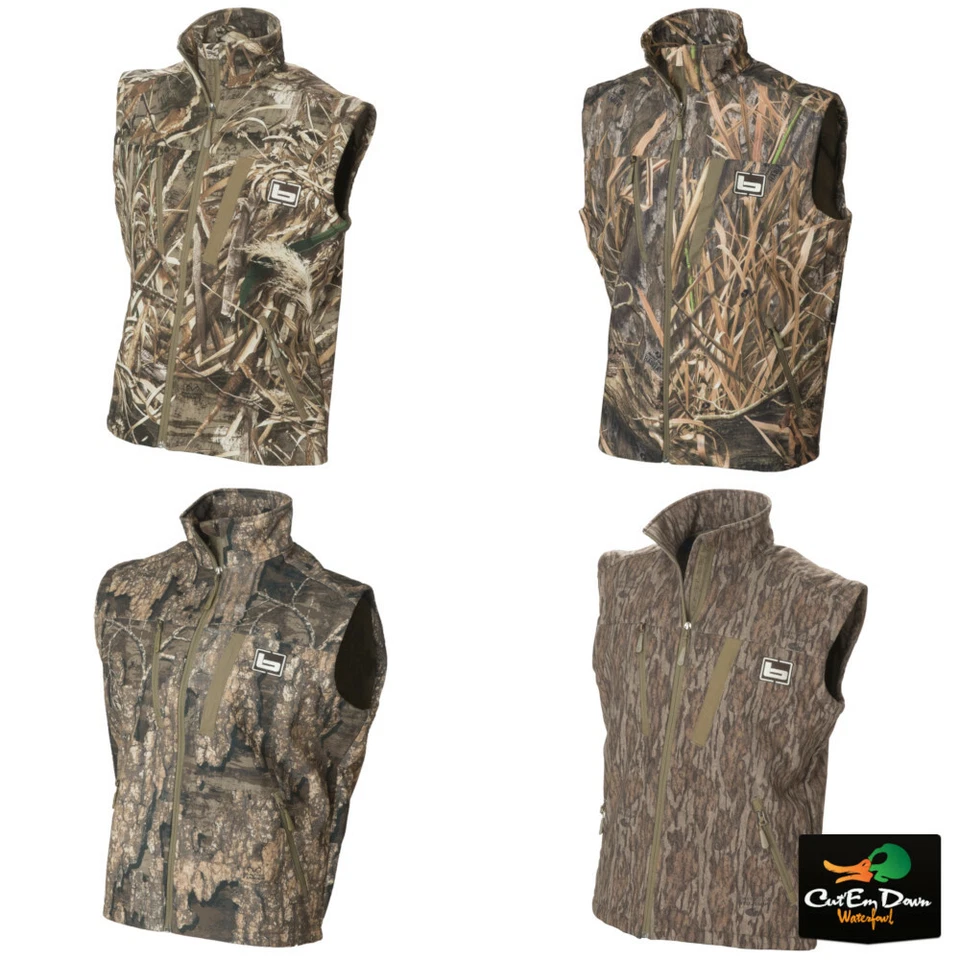NEW BANDED GEAR UTILITY 2.0 SOFT SHELL VEST - B1040009 - CAMO
