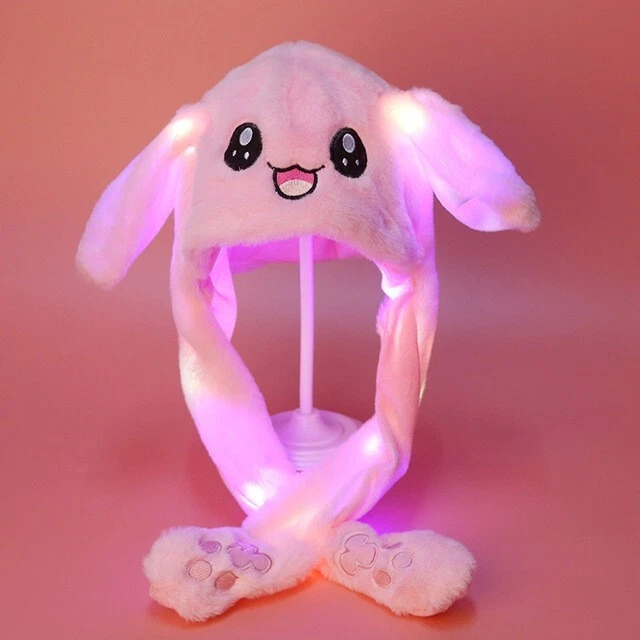 How to make pink bunny ears hat sale