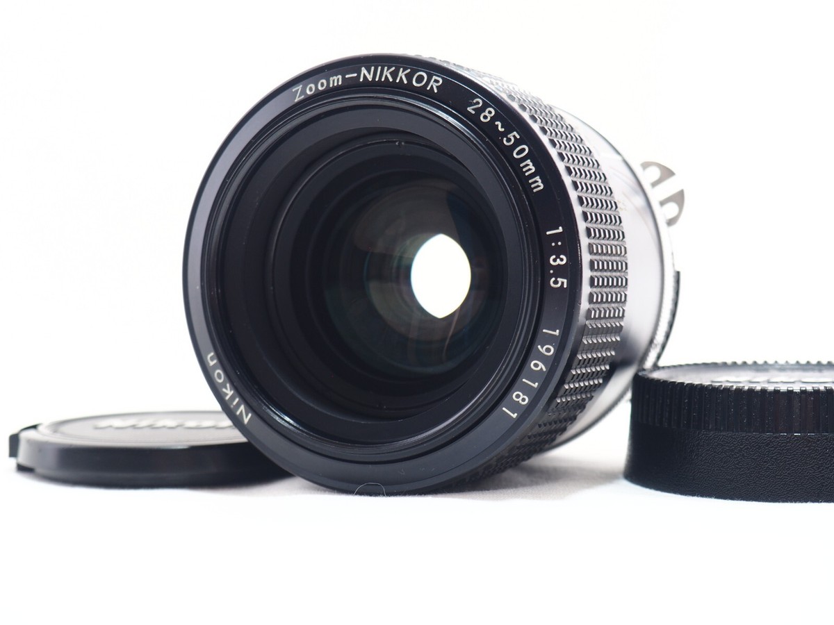 良品 Nikon Ai-s ZOOM NIKKOR 28-50mm f3.5 Nikon Zoom Nikkor AI-S 28-50mm f/3.5 MF AIS Lens Nikon F