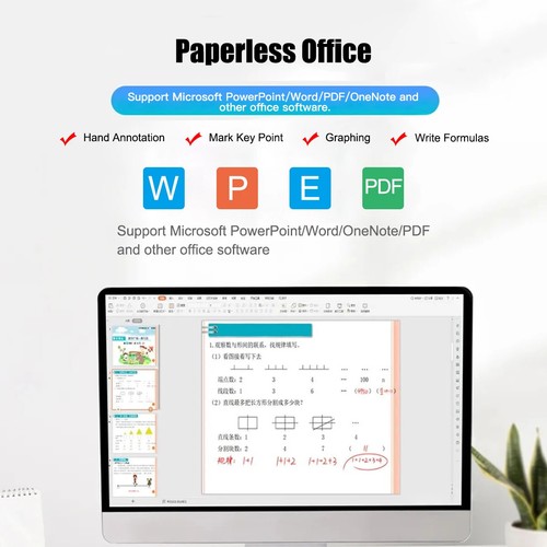 10x6'' Graphics Drawing Tablet 12 Express Keys with For Windows Mac for Painting - 第 15/21 張圖片