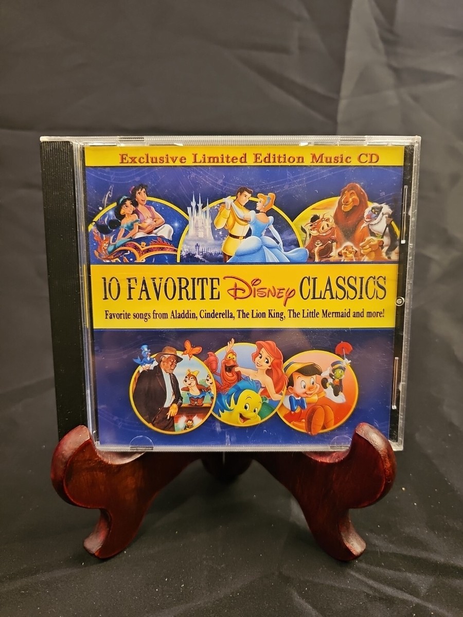 10 Favorite Disney Classics CD 2005 Limited Edition Promo *Case