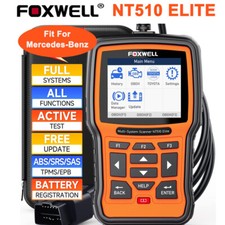 Foxwell Nt510 Elite For Mercedes Benz Bidirectional Obd2 Scanner Diagnostic Tool