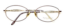 TRES JOLIE 109 BURGUNDY WINE WOMEN FLEX HINGES EYEGLASS FRAMES 55-17-130