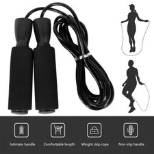 Skipping Jump Rope Aerobic Exercise Boxing Adjustable Bearing Speed Fitness Gym