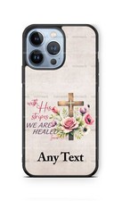 Funda personalizada para teléfono celular móvil We are Healed Christian para iPhone Samsung