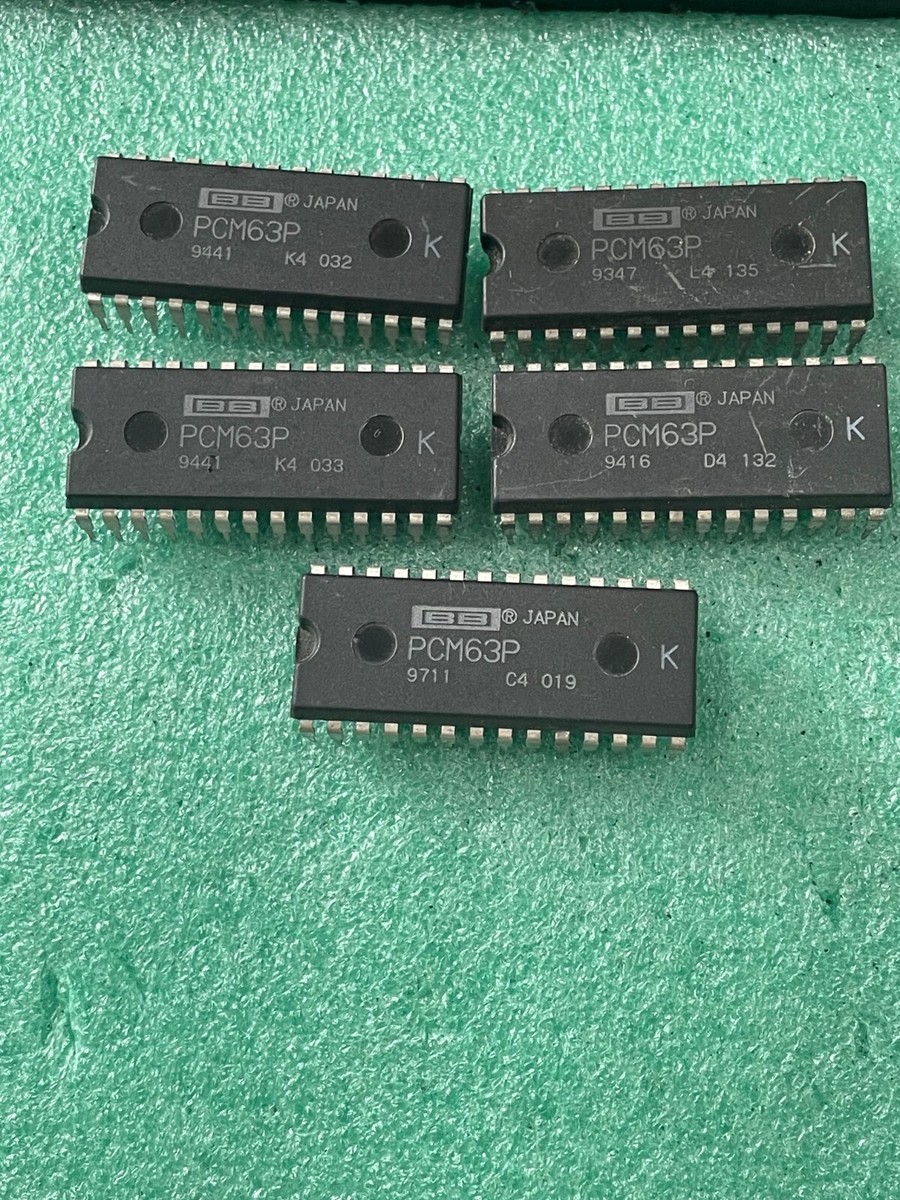 1x PCM63P-K 20-Bit Monolithic Audio IGITAL-TO-ANALOG CONVERTER