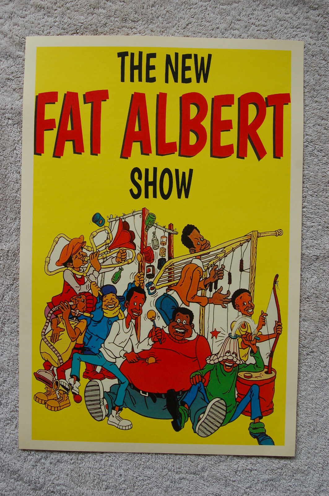 The New Fat Albert Show TV show promotional poster 