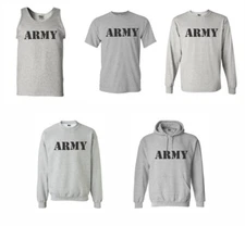 US ARMY Physical Training Military PT T Shirt