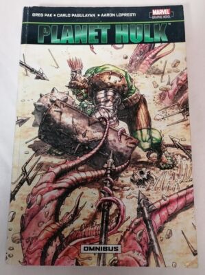 BOOK - Planet Hulk Omnibus Marvel 1st Printing TPB 2007 Pak Pagulayan Lopresti
