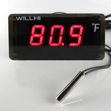 Digital Thermometer Temperature Meter Gauge Probe DC AC 36V 110V 220V -58F 230F