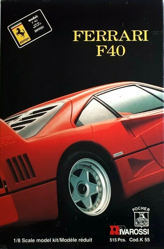Ferrari F40 in 1:8 scale | Pocher | NEW | eBay