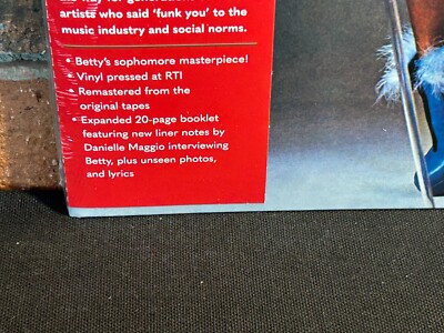 BETTY DAVIS - They Say I'm Different, Ltd BLACK VINYL LP Gatefold