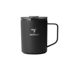 Hot1 14 oz Stainless Steel Insulated Tumbler W/ Lid   Black