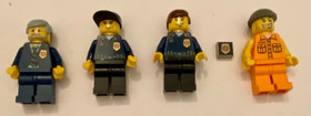 Vintage LEGO 7035 World City Police Headquarters Complete Set w/ Manual - No Box
