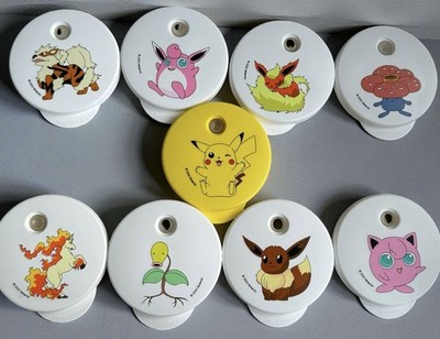 Pokemon Tupperware Nintendo (Fits 11 oz Cup)  Impressions Lids** YOUR CHOICE**