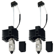 2PCS 0.4mm Ceramic Hotend Kit for Bambu Lab P1P/P1S 3D Printer Replacement