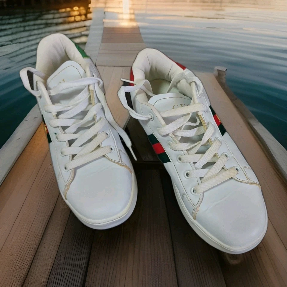 Sneaker Turnschuhe Sportschuhe Laufschuhe Weiß Gr.42 Cucci Wenig Getragen Top  - Bild 4 von 4