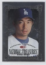 1997 Donruss Preferred National Treasures Silver Hideo Nomo #194 1q7