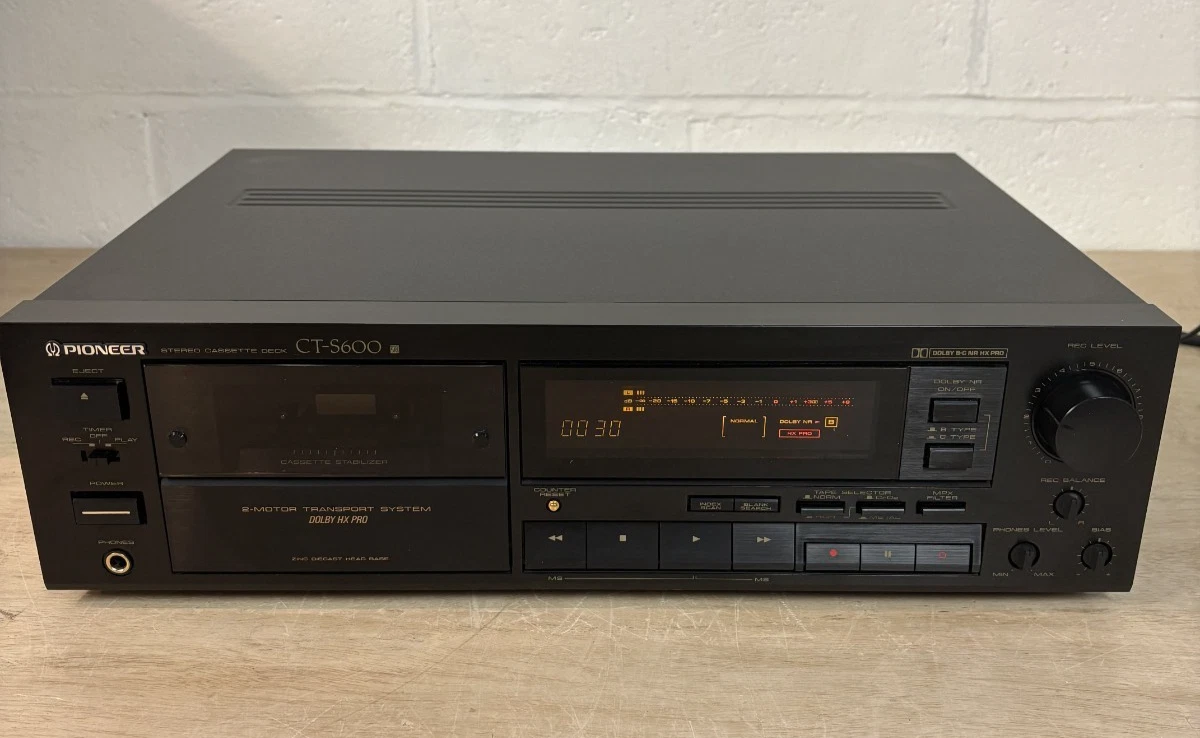 Las mejores ofertas en Platinas de Casete Vintage Pioneer | eBay