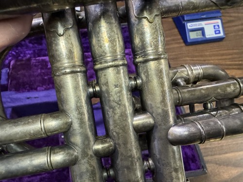 The Martin Superlative Cornet - 1922 - Case And Two Original Mouthpieces - Picture 10 of 13