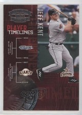 2005 Donruss Throwback Threads Player Timelines Jeff Kent #PT-38 n1u