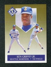 Ken Griffey Jr. Seattle Mariners 1991 Ultra GOLD Baseball Insert Card #4 of 10