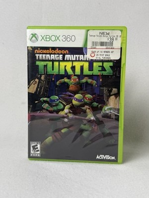 Teenage Mutant Ninja Turtles Xbox 360 2013 Tested Activision