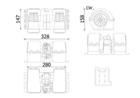 InnenraumgebläSe FüR MAN TGA TGL I TGM TGS TGX