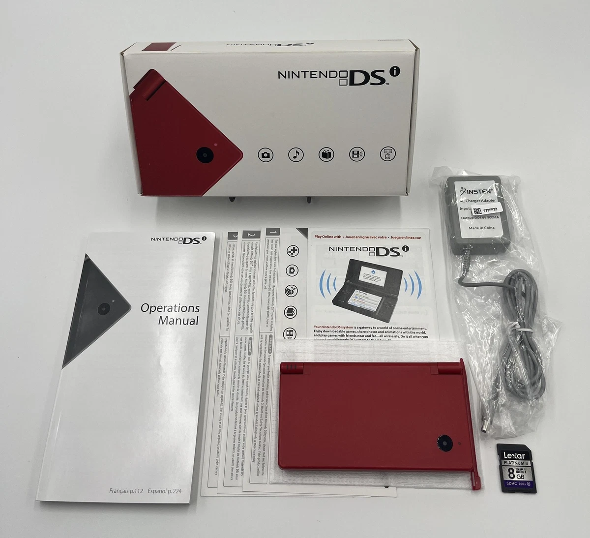 Nintendo DSi - Original Red Video Game Consoles for sale - eBay