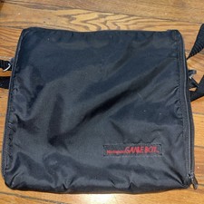Nintendo Game Boy Carrying Case Black Padded Bag