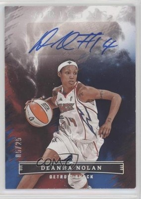 2023 Panini Origins WNBA Origins Blue 5/25 Deanna Nolan #OA-DNL Auto 00zd