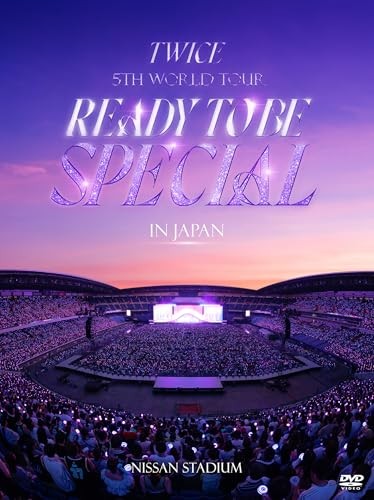 TWICE 5TH WORLD TOUR 'READY TO BE' in JAPAN SPECIAL DVD First Limited Edition - Picture 1 of 1