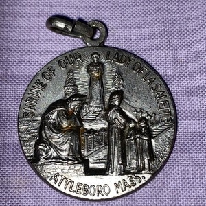 Our Lady Of Rochefort St Christopher French Pendant