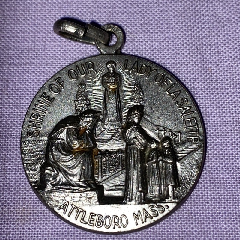 Our Lady Of Rochefort St Christopher French Pendant