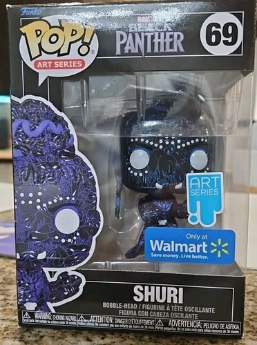 Funko Pop! Artist Series: Marvel - Shuri - Walmart (Exclusive) #69