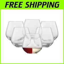 Forté Rocks Glass Set - Stemless Wine Tumbler Collection