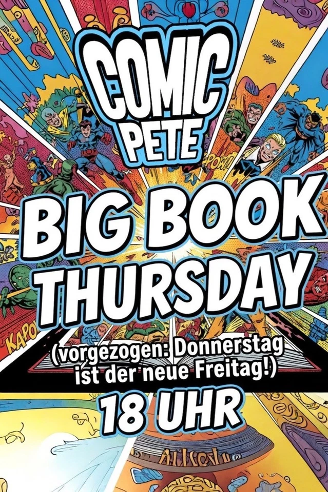 🔥 Big Book Thursday 🔥 - Donnerstag ist der neue Freitag!