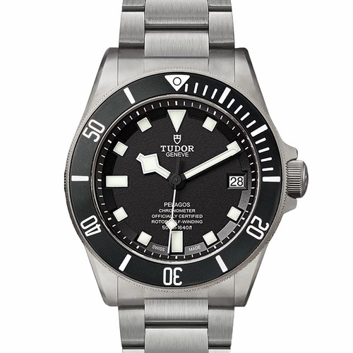 Tudor Pelagos Watch with Black Dial M25600TN-0001