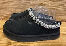 UGG KID  S YOUTH TASMAN II BLACK SLIPPERS SZ 5 37h 