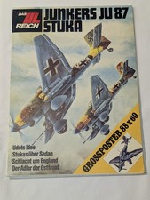 Das Dritte Reich Zeitschriften -  Junkers JU 87 - Stuka - Grossposter 88 x 60cm